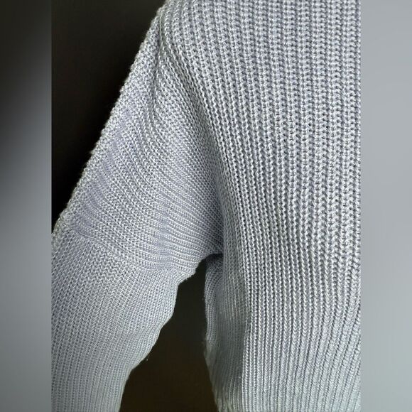 J.Crew Ribbed funnelneck sweater in linen-cotton blend NWT Size XS - Picture 4 of 9